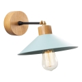 Applique murale MANAVGAT 1xE27/40W/230V marron/bleu