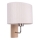 Applique murale MERCEDES 1xE27/25W/230V crème/chêne