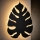 Applique murale MONSTERA 3xG9/6W/230V noire