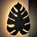 Applique murale MONSTERA 3xG9/8W/230V noire