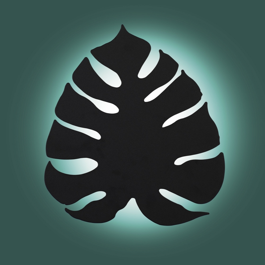 Applique murale MONSTERA LED/12W/230V noire