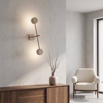 Applique murale NATSU 2xGX53/10W/230V beige