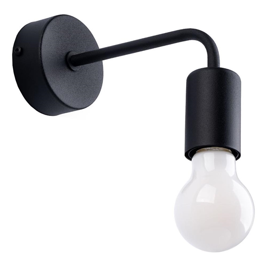 Applique murale NORAH 1xE27/15W/230V noir