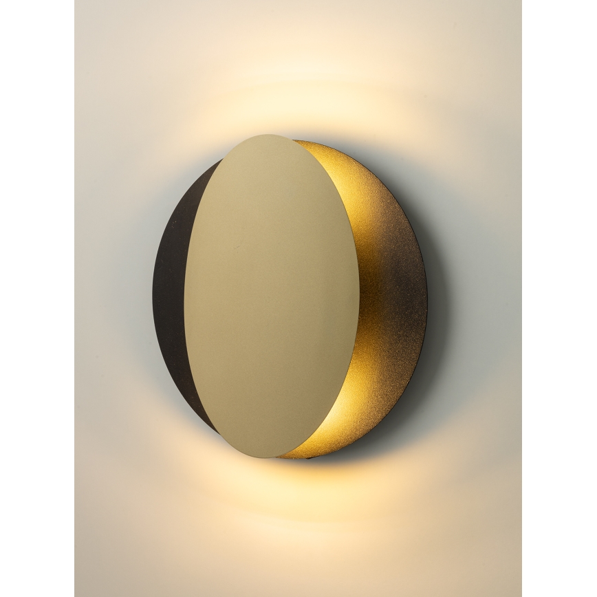 Applique murale OVO 2xG9/12W/230V noir/doré