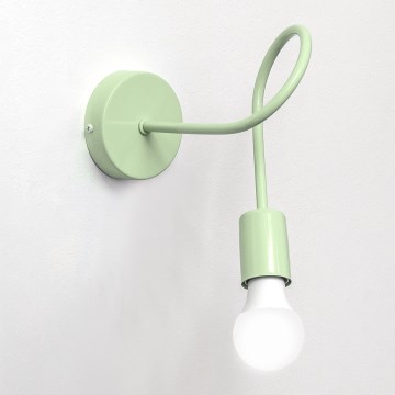 Applique murale OXFORD 1xE27/15W/230V verte