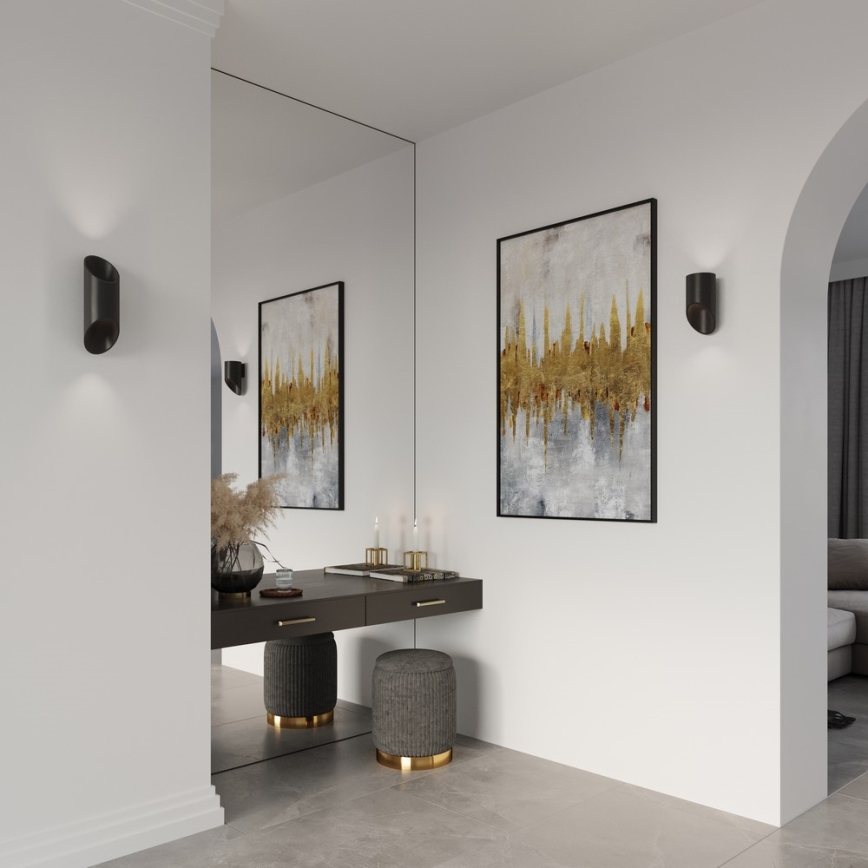 Applique murale PENNE 20 1xG9/40W/230V noir