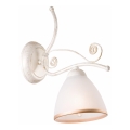 Applique murale RETRO II 1xE27/60W/230V blanc patiné
