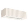 Applique murale RIGATA 1xE27/15W/230V céramique/crème