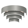Applique murale RINGS 2xE27/15W/230V gris