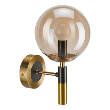 Applique murale ROLLO 1xE14/5W/230V doré/fumé beige
