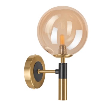 Applique murale ROLLO 1xG9/5W/230V doré/fumé beige