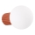 Applique murale salle de bain HALO 1xG9/8W/230V d. 12 cm IP44 orange