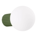 Applique murale salle de bain HALO 1xG9/8W/230V d. 12 cm IP44 vert