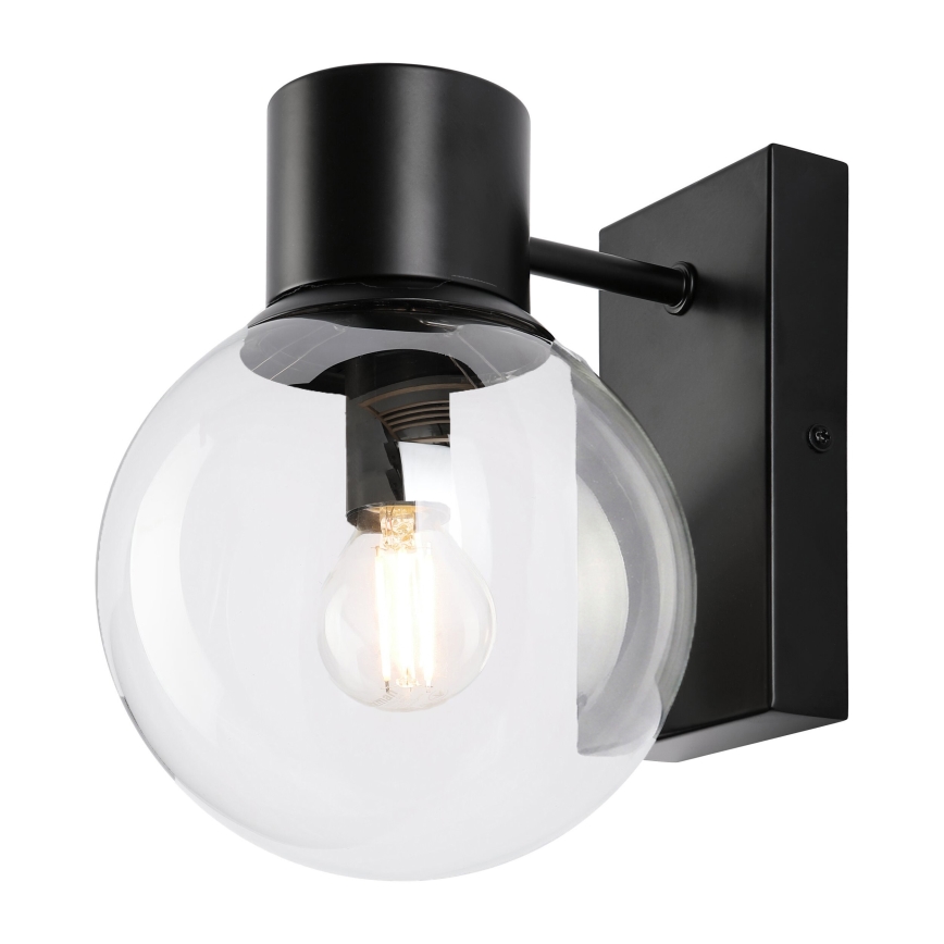 Applique murale SFERIO 1xE14/5W/230V noir/transparent