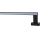 Applique murale SHINE LED pour salle de bains, 11 W, 230 V, 42 cm, IP44, noire