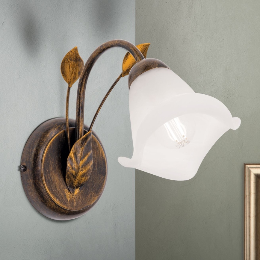 Applique murale SISI 1xE14/40W/230V bronze/patine