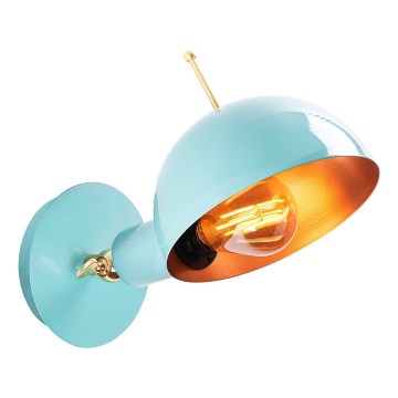 Applique murale SIVANI 1xE27/40W/230V bleu
