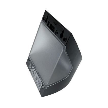 Applique murale solaire LED avec capteur — LED 3 W / 3,7 V / 3000/4000 K / 1200 mAh / IP54, noire