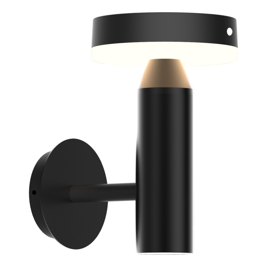Applique murale solaire avec détecteur GWINEA LED/4,5W/3,7V 2000 mAh IP44 noir