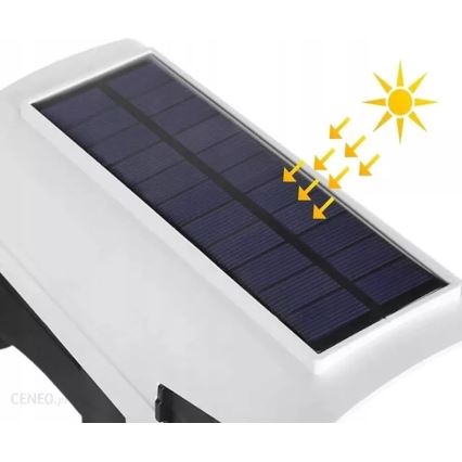 Caméra de sécurité factice avec détecteur KAMERA LED/1W/3,7V 1200 mAh IP44 + Télécommande