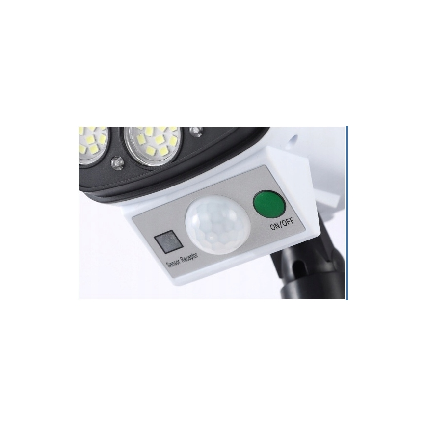 Caméra de sécurité factice avec détecteur KAMERA LED/1W/3,7V 1200 mAh IP44 + Télécommande