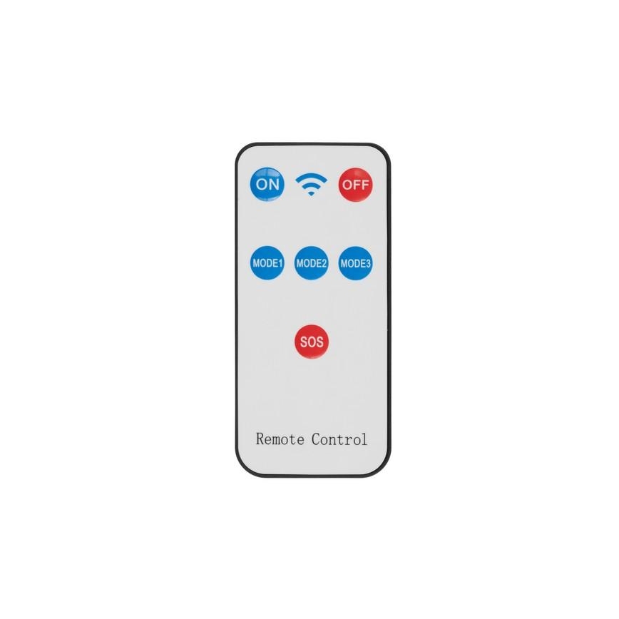 Caméra de sécurité factice avec détecteur KAMERA LED/1W/3,7V 1200 mAh IP44 + Télécommande