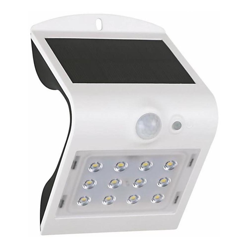 Applique murale solaire avec détecteur LED/1,5W/3,7V 1200 mAh IP65