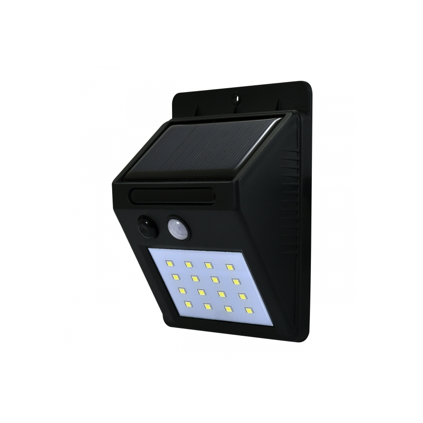 Applique murale solaire avec détecteur LED/2,2W/3,7V 2200 mAh IP44