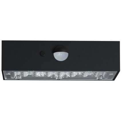 Applique murale solaire avec détecteur LED/3W/3,7V 3000K/4000K IP65 noir