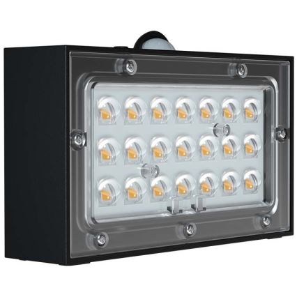 Applique murale solaire avec détecteur LED/3W/3,7V 3000K/4000K IP65 noir