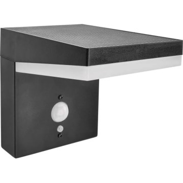 Applique murale solaire avec détecteur LED/4,4W/3,7V 2200 mAh IP44