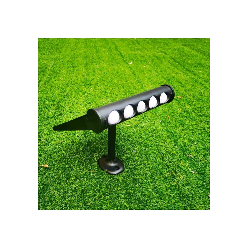 Applique murale solaire avec détecteur LED/8W/3,7V 4000 mAh 4000K IP65