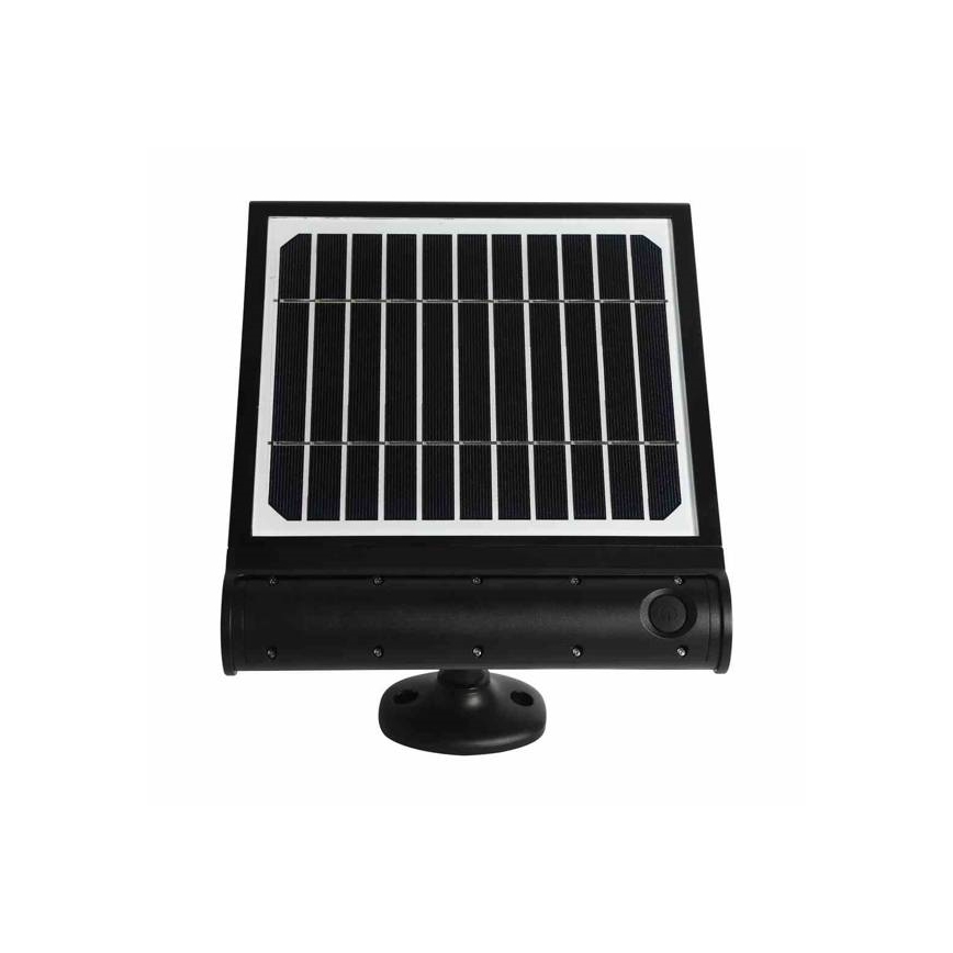 Applique murale solaire avec détecteur LED/8W/3,7V 4000 mAh 4000K IP65