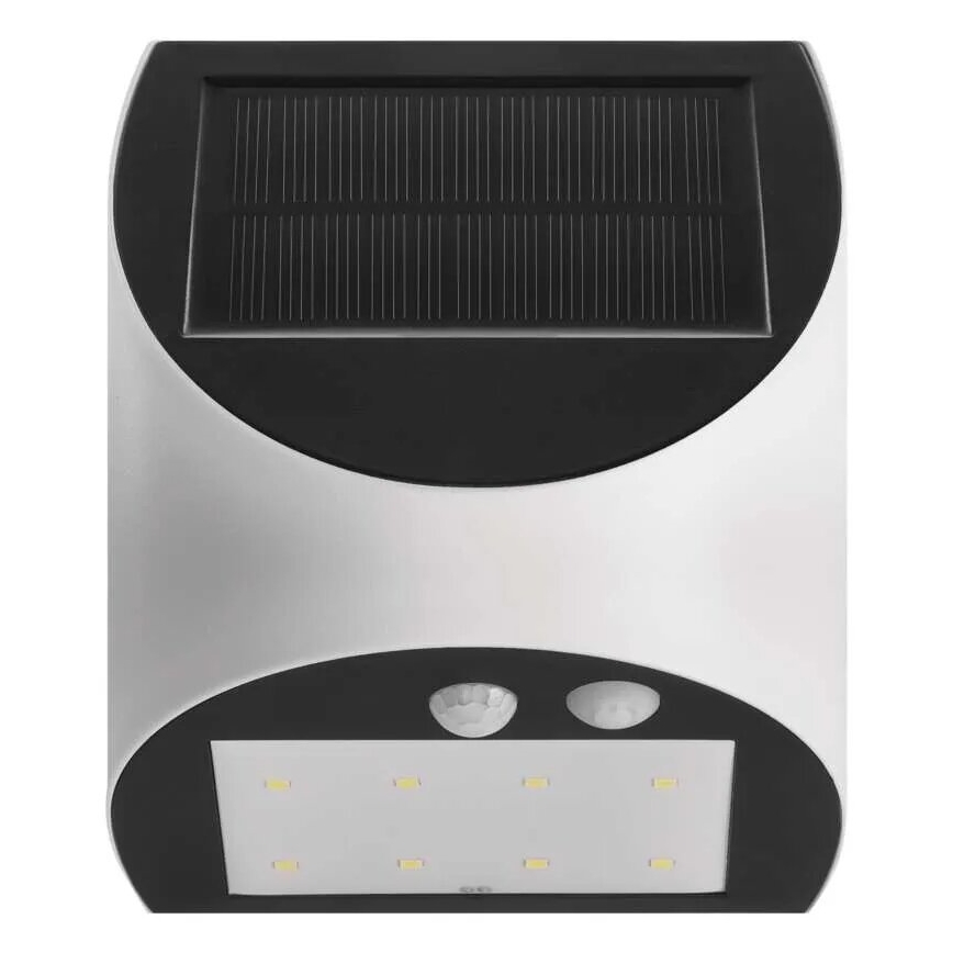 Applique murale solaire avec détecteur LUMI LED/3,7W IP54 blanc