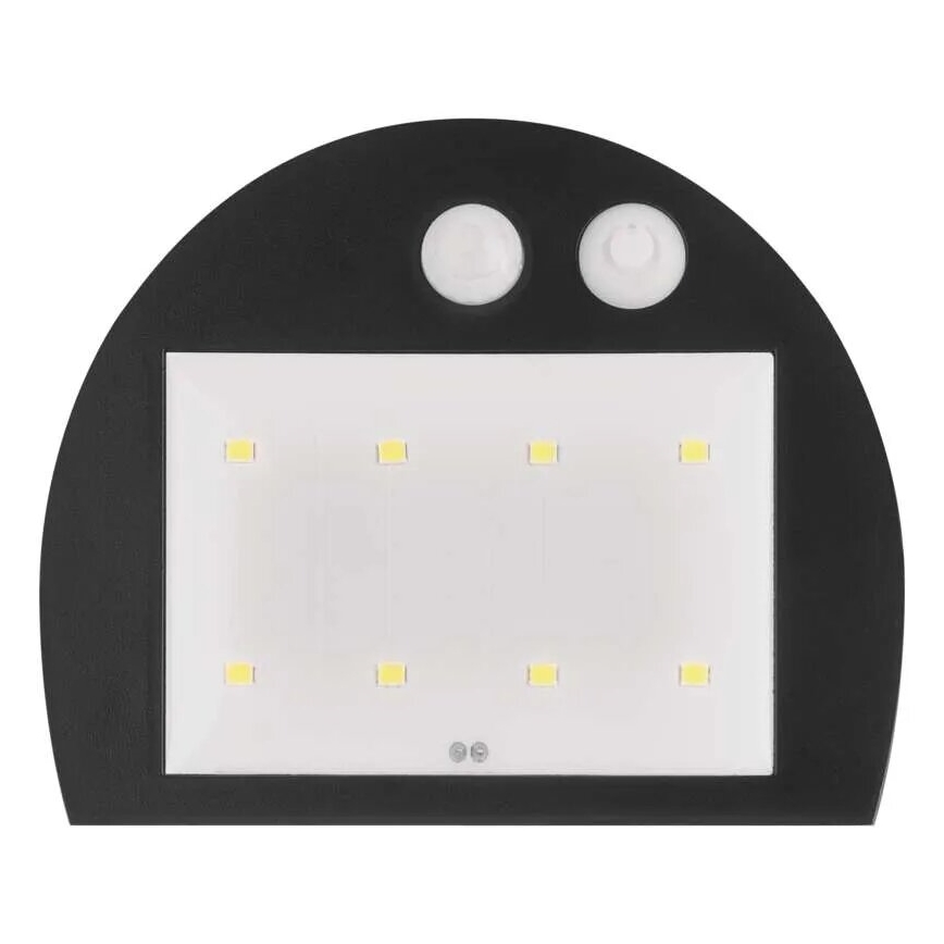 Applique murale solaire avec détecteur LUMI LED/3,7W IP54 blanc