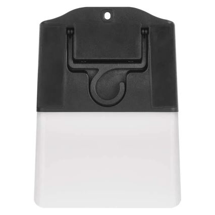 Applique murale solaire avec détecteur LUMI LED/3,7W IP65 noir