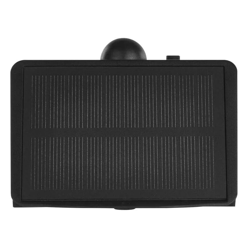 Applique murale solaire avec détecteur LUMI LED/3,7W IP65 noir