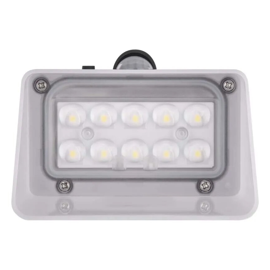 Applique murale solaire avec détecteur LUMI LED/3,7W IP65 noir