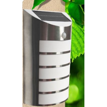 Applique murale solaire avec détecteur SAFFO LED/3,7V 2000 mAh IP44