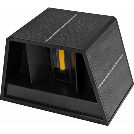 Applique murale solaire CUBUS 2xLED/1,5W/3,7V 1500 mAh IP54