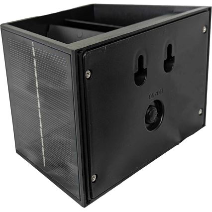 Applique murale solaire CUBUS 2xLED/1,5W/3,7V 1500 mAh IP54