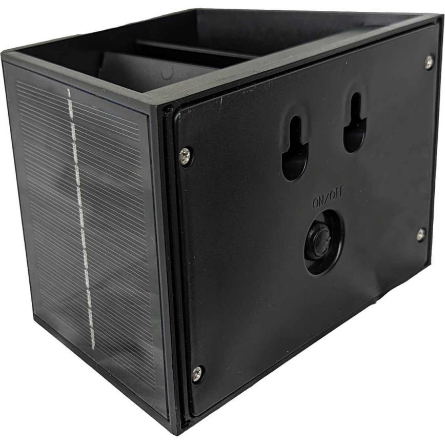 Applique murale solaire CUBUS 2xLED/1,5W/3,7V 1500 mAh IP54