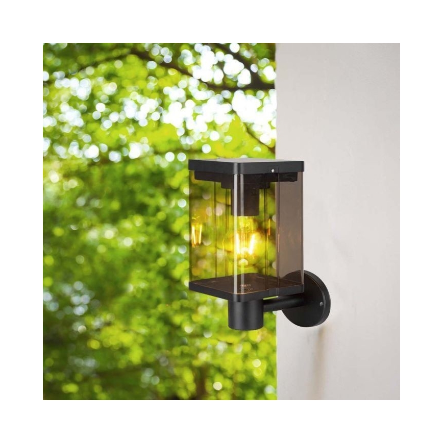 Applique murale solaire extérieur avec détecteur LED/2,5W/3,7V 3000K IP54 2000 mAh
