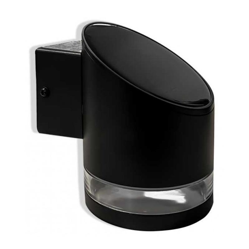 Applique murale solaire extérieur LED/1W/3,7V 3000K IP54 1200 mAh noir
