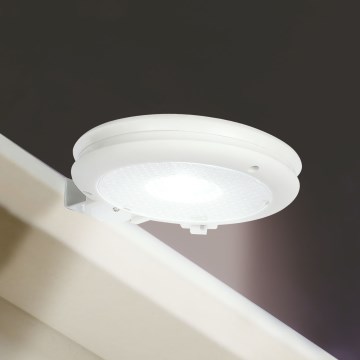 Applique murale solaire LED/1,2V 1000 mAh IP44 blanche