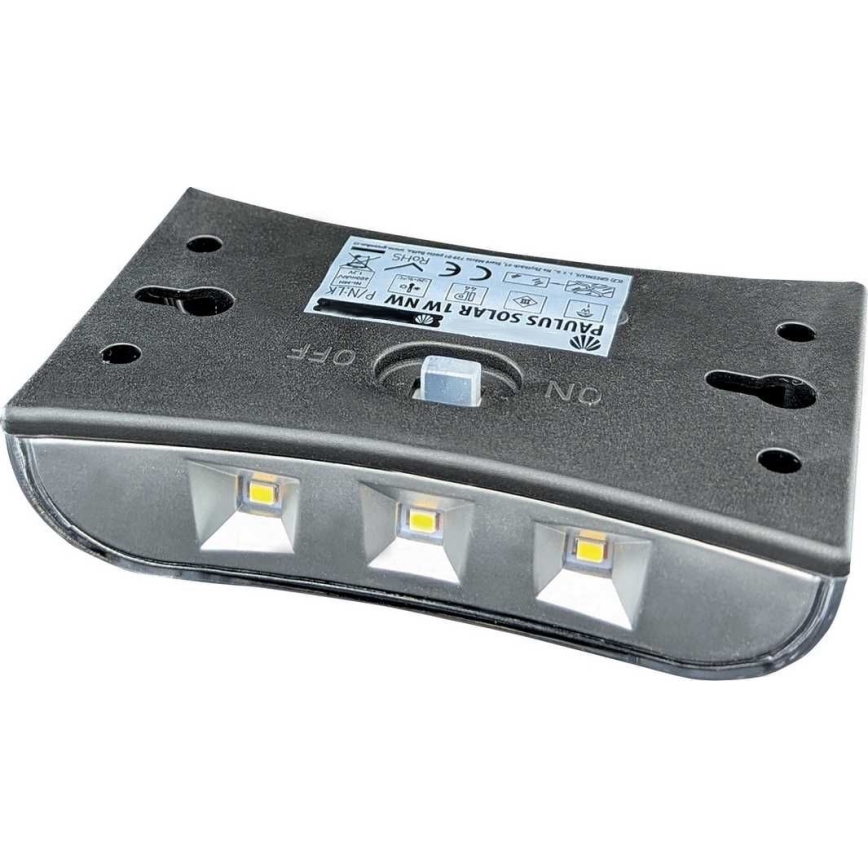 Applique murale solaire LED/1W/1,2V 600 mAh IP44
