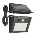 Applique murale solaire LED avec détecteur et panneau externe LED/0,55W/3,7V 1200 mAh IP44