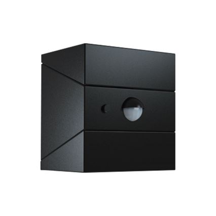 Applique solaire murale à LED avec détecteur LED/2,5W/3,7V 3000/4000/6000K IP65 1200 mAh noire