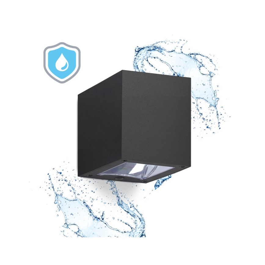 Applique murale solaire LED avec capteur QUERK LED/1,2V 3000/4000K IP54 800 mAh