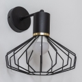 Applique murale SOLANO 1xE27/15W/230V noir/doré